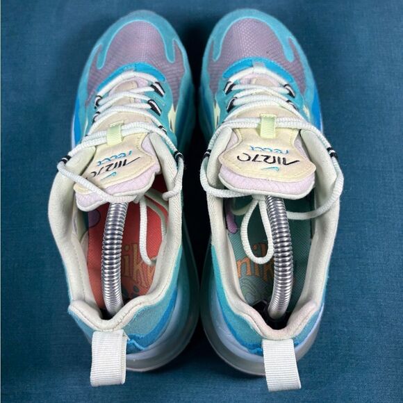 Size 7.5Men/9Women - Nike Air Max React 270 multicolor shoes - Picture 7 of 9